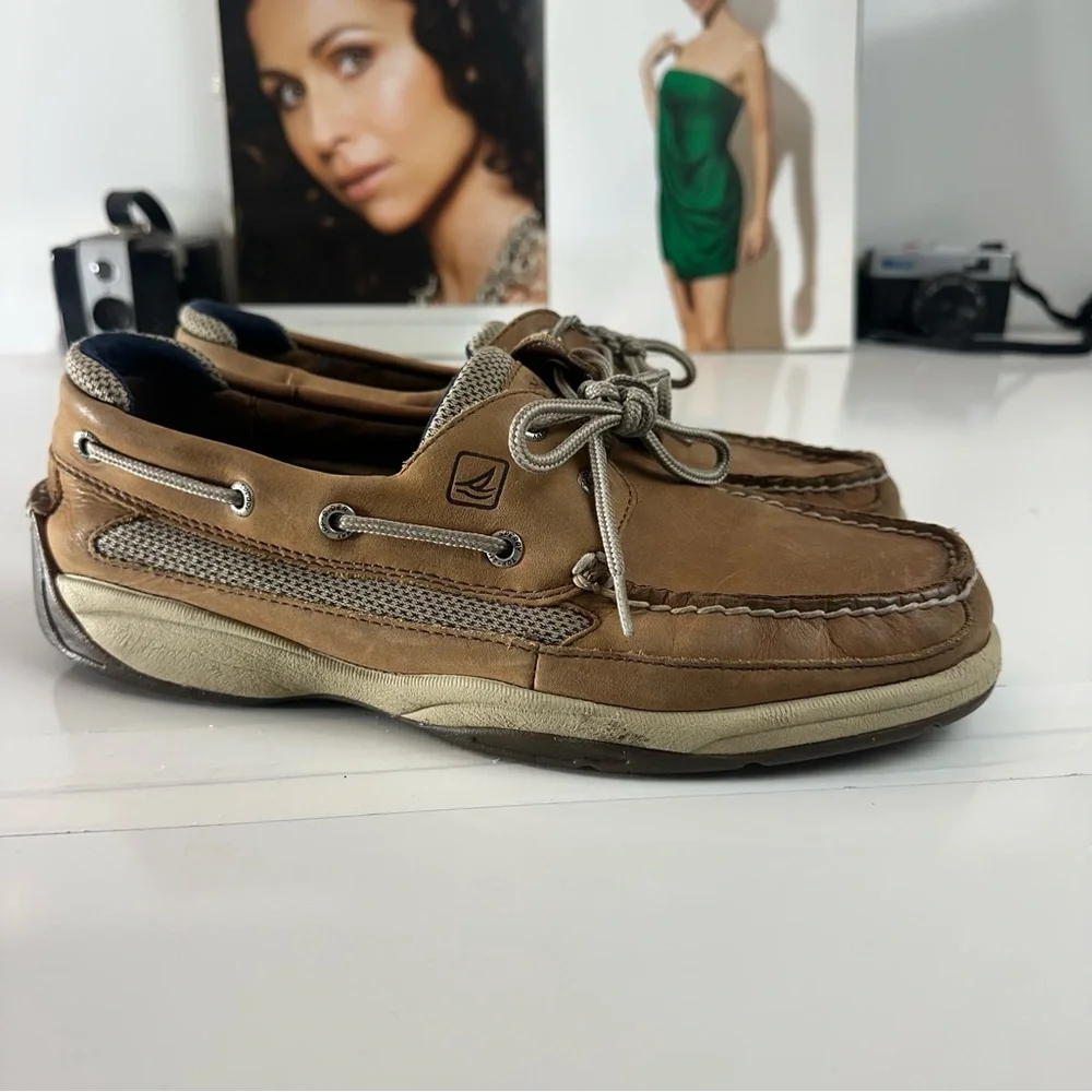 Vintage-Inspired Sperry Top-Sider Men’s Boat Shoes | Leather Coastal Ivy Dadcore